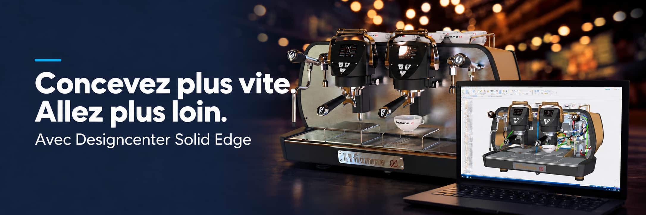 Image de couverture : Évoluez vers Designcenter Solid Edge